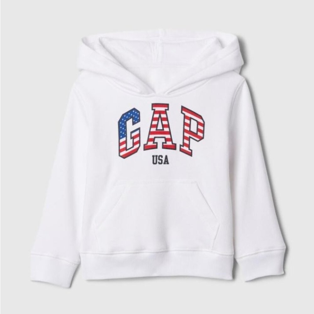 babyGap Logo Hoodie 2 yrs American Flag